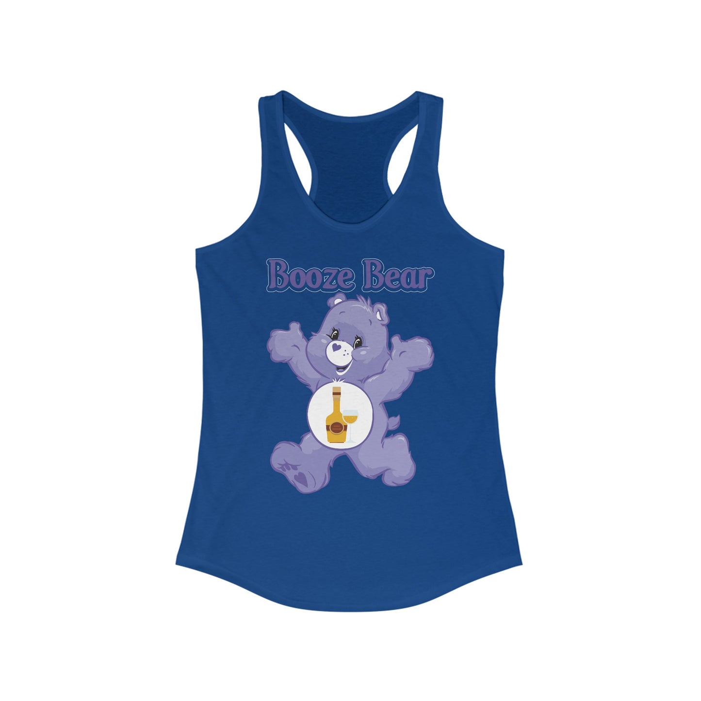 Booze Bear - Women's Ideal Racerback Tank